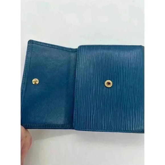 Louis Vuitton Unisex Blue Elise Wallet with Credit Card Holder’s - Picture 11 of 14